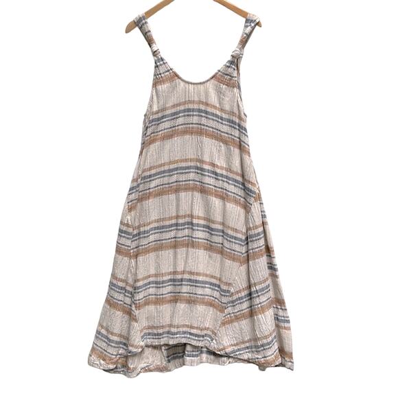 Free People Harper Striped Midi Dress Size S - Picture 3 of 7